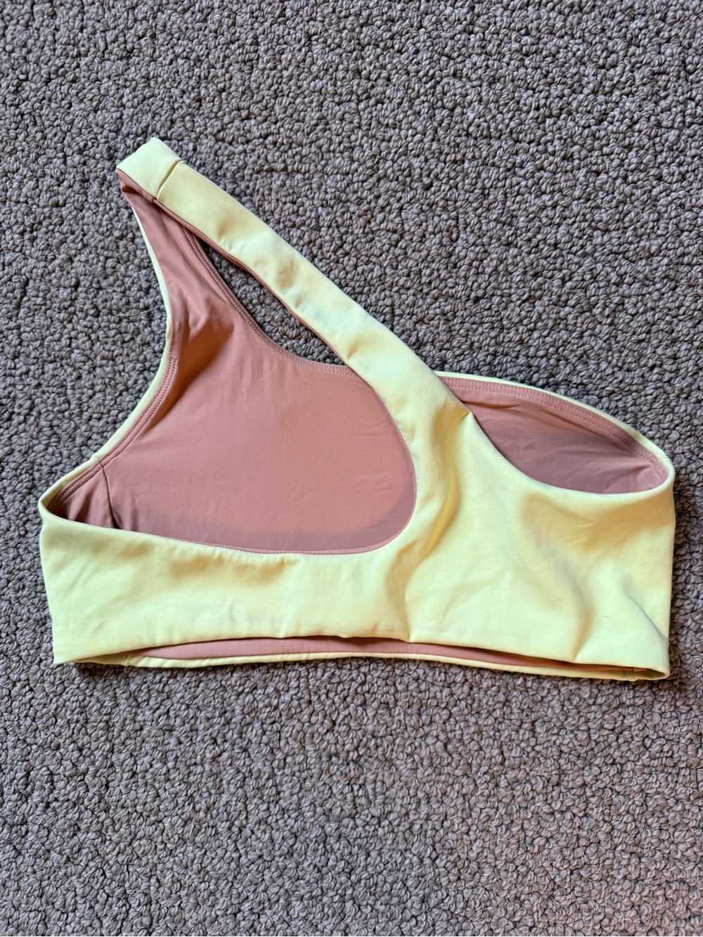 Left On Friday One-Shoulder Bikini Top small - Picture 2 of 5
